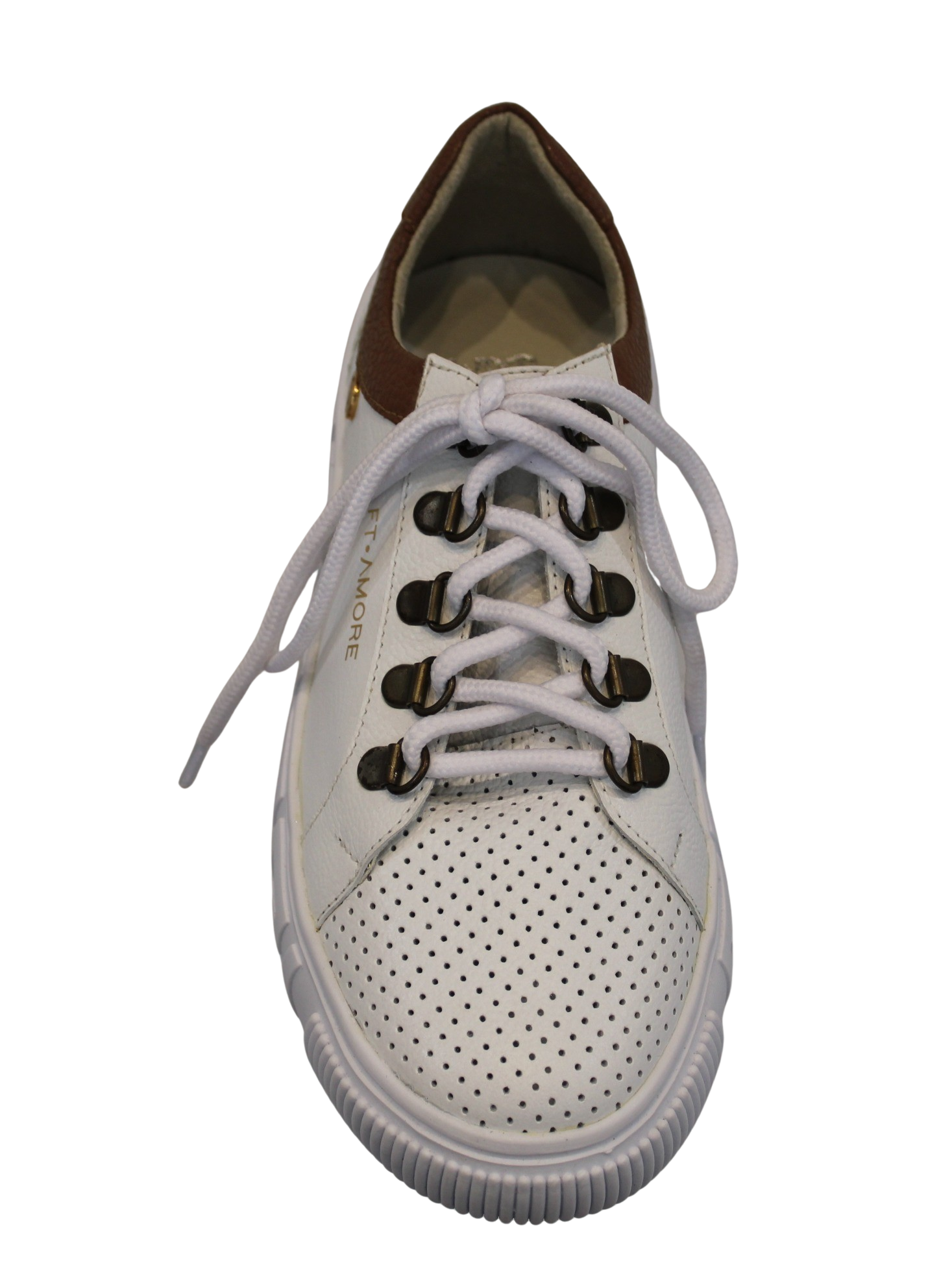 Fashionable Sneakers Bone White 4897