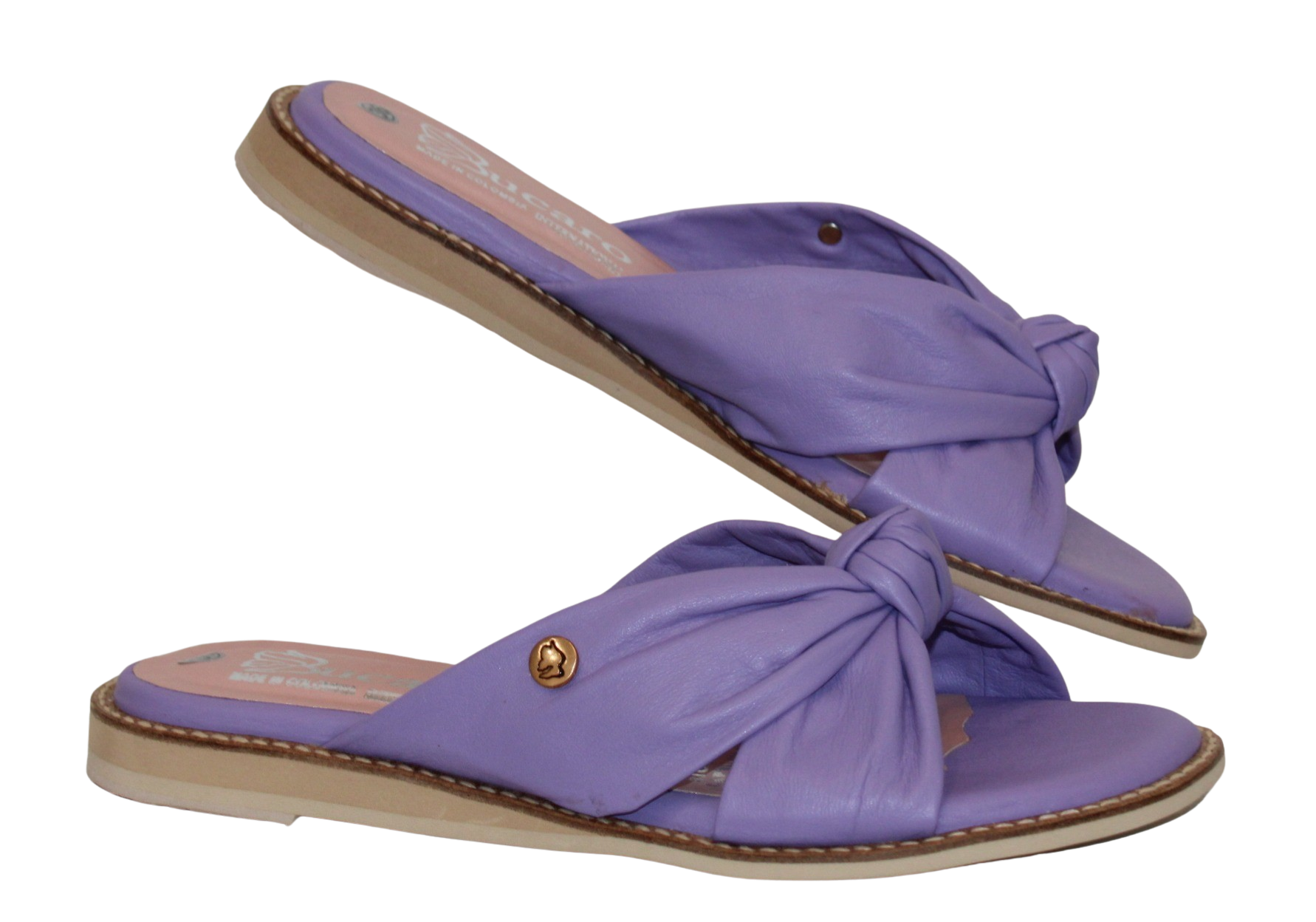 Light Purple Knot Toe Sandal | REF B531