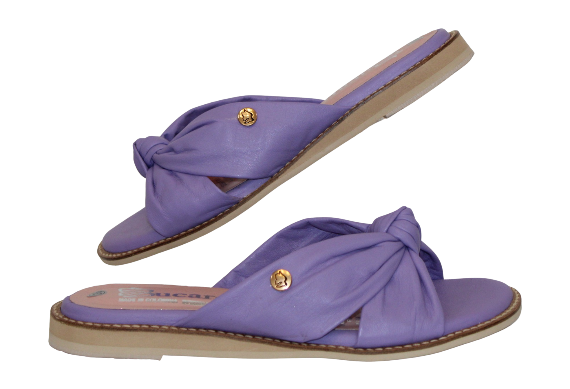 Light Purple Knot Toe Sandal | REF B531